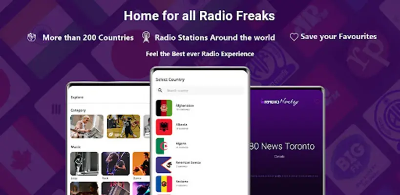 Radio FM - Radio Monkey android App screenshot 8